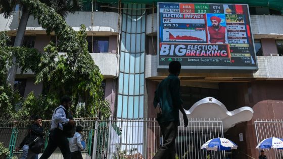 India stocks erase over $370 billion after BJP disappoints in elections – MASHAHER