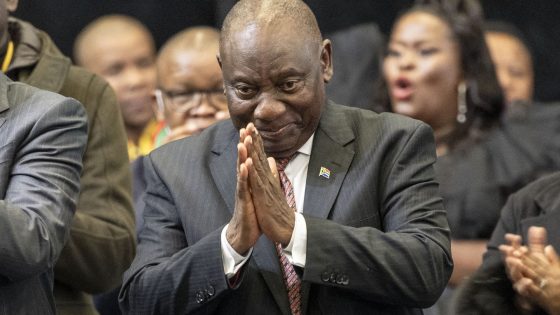 South Africa’s Ramaphosa re-elected as ANC strikes coalition deal – MASHAHER