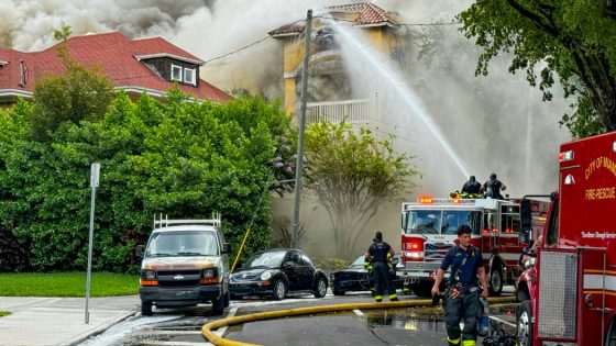 Fire Engulfs Miami Apartment Building – MASHAHER