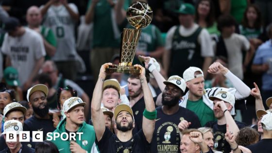 NBA Finals: Boston Celtics beat Dallas Mavericks 106-88 to win a record 18th NBA championship – MASHAHER