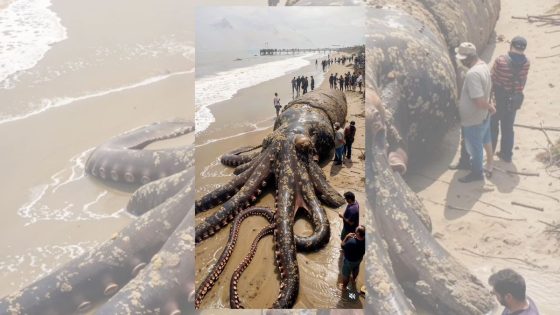 Image Claims to Show Giant Octopus Photographed on Indonesian Coast. Here’s What It Is – MASHAHER