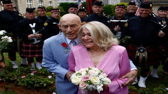 WWII veteran, 100, marries bride, 96, in Normandy on anniversary of D-Day – MASHAHER