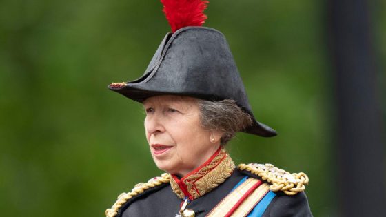 Princess Anne struggles with unruly horse during Trooping the Colour – watch – MASHAHER