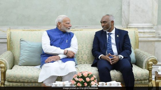 Amid Strained Ties, PM Modi’s Eid Message For Maldives President – MASHAHER