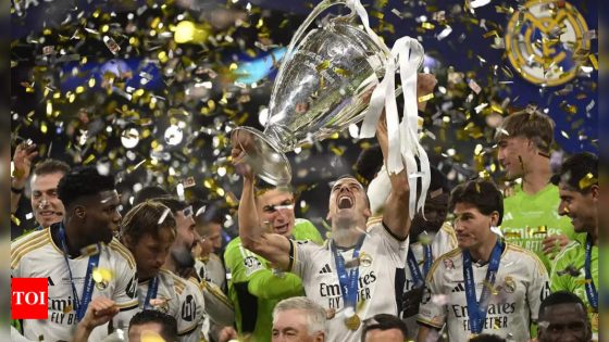 UCL: Dani Carvajal, Vinicius Junior star as Real Madrid strike late to beat Borussia Dortmund and win 15th Champions League title | Football News – MASHAHER