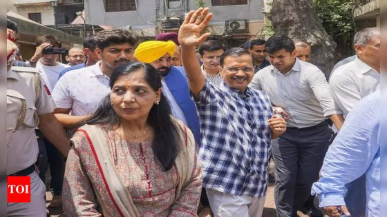 Sunita Kejriwal: As Arvind Kejriwal set to return to Tihar, what role Sunita Kejriwal will play in AAP | Delhi News – MASHAHER