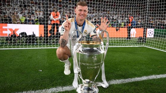 Toni Kroos exits Real Madrid with ‘amazing’ 6th UCL title – MASHAHER