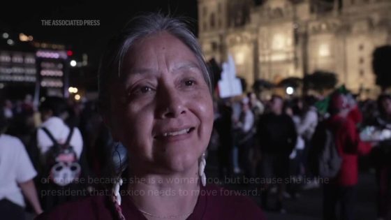 Mexico City’s central Zocalo plaza erupts in celebration of Sheinbaum’s projected victory – MASHAHER