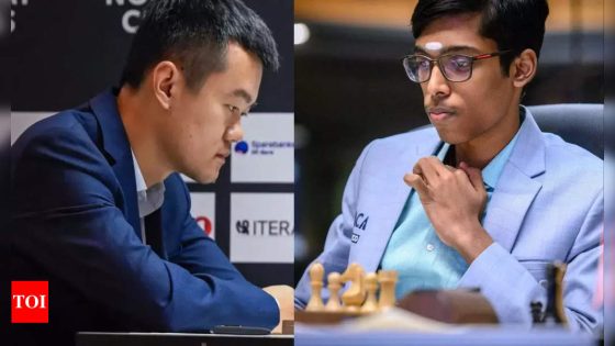 R Praggnanandhaa: R Praggnanandhaa stuns world champion Ding Liren at Norway Chess tournament | Chess News – MASHAHER