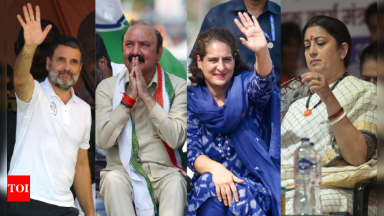 Amethi’s new giant killer: Gandhi loyalist Kishori Lal Sharma defeats BJP’s Smriti Irani | India News – MASHAHER