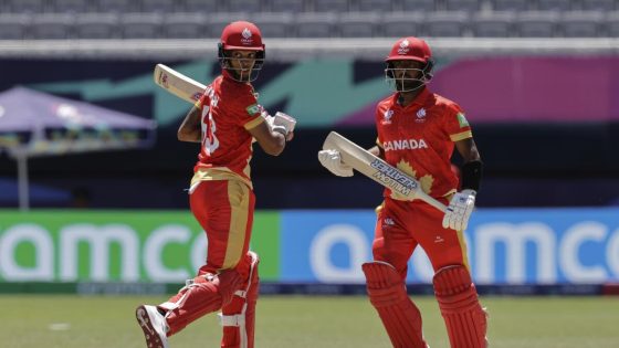 Canada shocks Ireland by 12 runs for first win in T20 World Cup history – MASHAHER