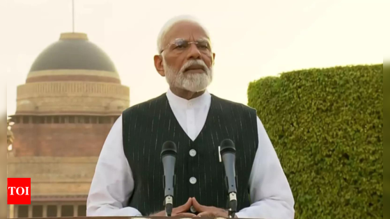 Narendra Modi set to take oath as prime minister for historic third term | India News – MASHAHER