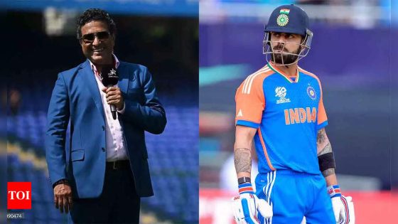 ‘The problem with Virat Kohli is…’: How Sanjay Manjrekar wants star India batter to play in T20 World Cup | Cricket News – MASHAHER