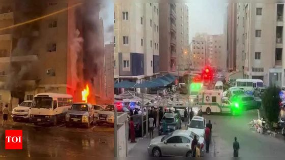 Kuwait building fire: Several Indians among 41 killed in apartment blaze | What we know so far – MASHAHER