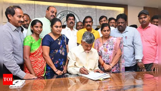 ‘Five key decisions’: Andhra Pradesh CM Chandrababu Naidu starts his new innings with a ‘fifer’ | India News – MASHAHER