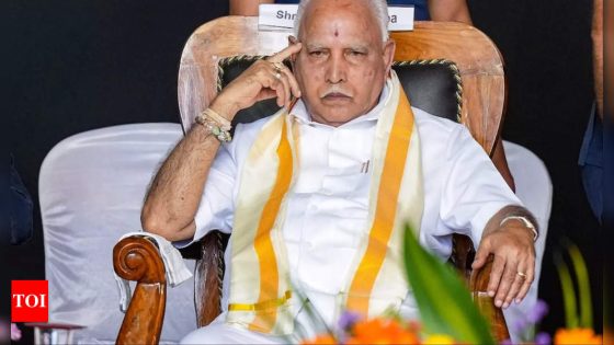 Pocso case: BS Yediyurappa back in Bengaluru, says will face CID tomorrow | India News – MASHAHER