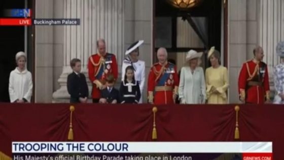 WATCH: Royal Family appear on the balcony at Trooping the Colour – MASHAHER