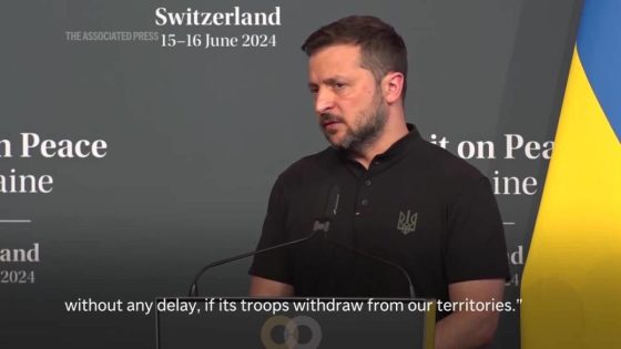 Ukraine conference concludes in Switzerland, Zelenskyy and von der Leyen comment – MASHAHER