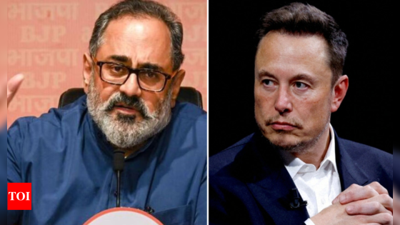 EVM debate: Rajeev Chandrasekhar doubles down attack on Elon Musk, calls him ‘factually wrong’ | India News – MASHAHER