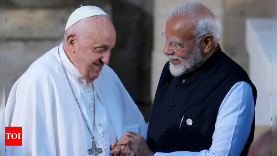 Pope-Modi picture: Congress issues apology, but targets PM | India News – MASHAHER