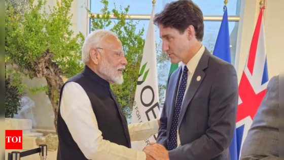 ‘Opportunity for us to engage’: Canada’s Trudeau after meeting with PM Modi during G7 Summit – MASHAHER