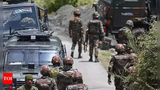 Encounter underway in J&K’s Baramulla: Security forces engage terrorists during search operation | India News – MASHAHER