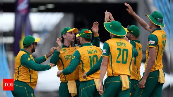 All-round South Africa sink spirited USA in T20 World Cup Super 8 clash | Cricket News – MASHAHER