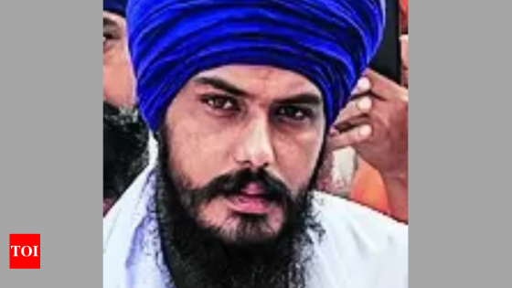 Amritpal Singh’s detention under NSA extended till 2025 | India News – MASHAHER