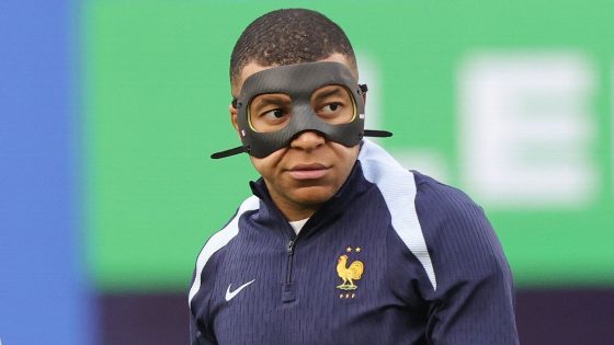 Euro 2024 France Kylian Mbappe returns practice game – MASHAHER