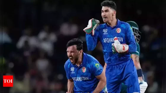 ‘They hurt us, now we hurt them, baat khatam’: Emotions run high in Afghanistan’s dressing room after sensational win over Australia | Cricket News – MASHAHER