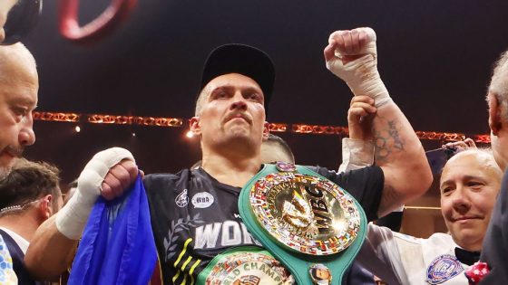 Oleksandr Usyk vacating IBF title ahead of Joshua-Dubois bout – MASHAHER