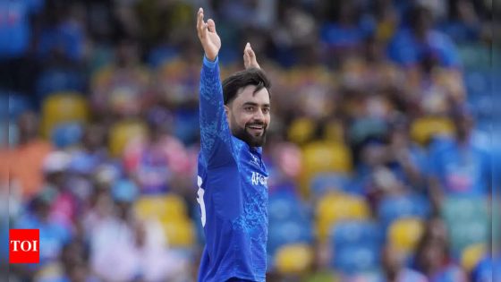 WATCH: Rashid Khan’s special message as Afghanistan set to play their first-ever World Cup semifinal | Cricket News – MASHAHER