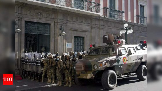 Bolivian police arrest general accused of coup attempt: Report – MASHAHER