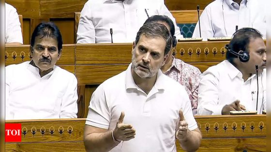 ‘It seemed to me … ‘: Rahul Gandhi targets PM Modi in video message over opposition demand for NEET debate in Lok Sabha | India News – MASHAHER