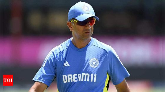 Three ICC finals in 12 months testament to our consistency, hope luck is with us this time: Rahul Dravid | Cricket News – MASHAHER