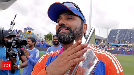 ‘No better time to say goodbye’: Rohit Sharma announces retirement from T20Is after World Cup triumph | Cricket News – MASHAHER