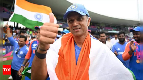 Rahul Dravid: ‘Next week I will be unemployed’: Coach Rahul Dravid shows his humorous side as he bids adieu with T20 World Cup triumph | Cricket News – MASHAHER