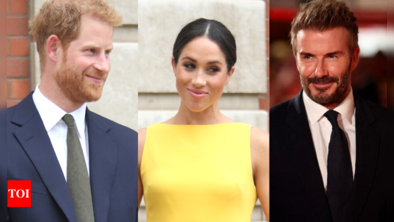 Did Meghan Markle spark a feud? Shocking revelations about Prince Harry and David Beckham’s rift in new book – MASHAHER