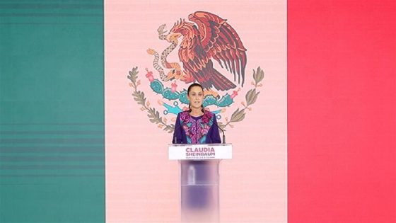 Mexico Election: Sheinbaum Gives Victory Speech – MASHAHER