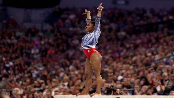 Simone Biles leads Olympic Trials field after injury-filled Day 1 – MASHAHER