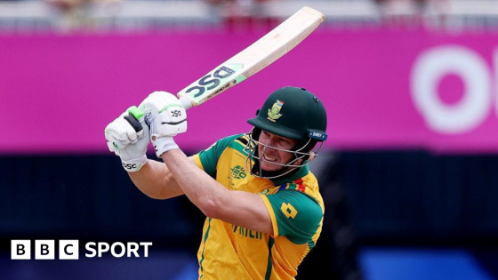 T20 World Cup results: David Miller’s half-century helps South Africa to nervy victory Netherlands in New York – MASHAHER