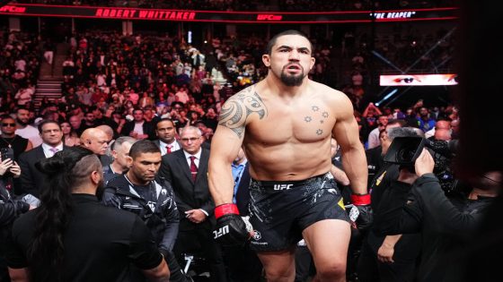 Why Robert Whittaker accepted a likely ‘harder fight’ vs. Ikram Aliskerov after Chimaev withdrawal – MASHAHER