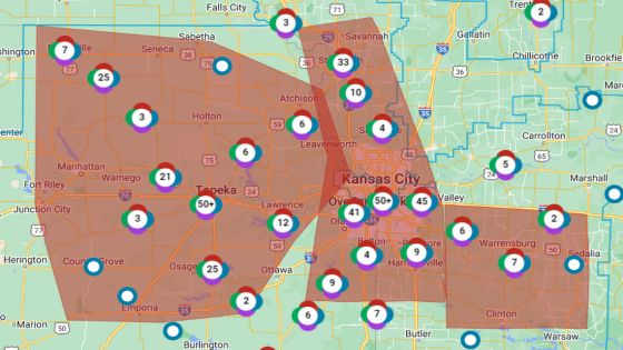 Thousands without power after storms roll through Kansas City area Wednesday morning – MASHAHER