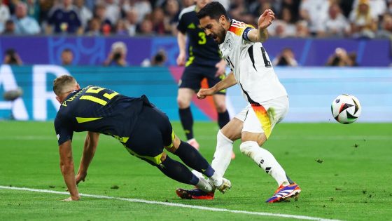 Euro 2024: Scotland’s Porteous banned for two games for tackle on Gundogan – MASHAHER