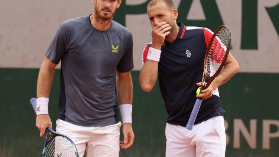 French Open 2024: Andy Murray and Dan Evans lose in the first round of doubles – MASHAHER