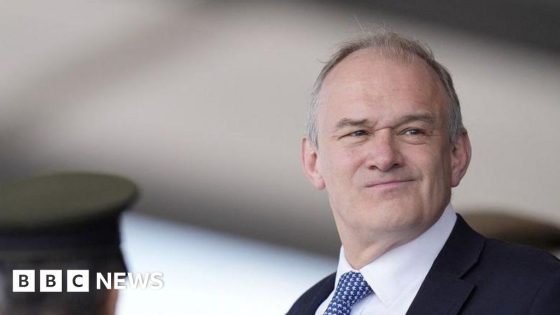 Lib Dem leader Sir Ed Davey fined for speeding – MASHAHER