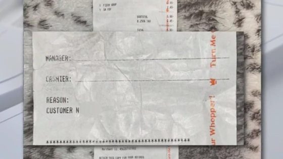 Austin woman accuses Burger King of putting racial slur on her receipt – MASHAHER