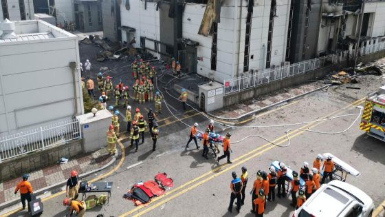 Fire at Lithium Battery Plant in South Korea Kills at Least 16 – MASHAHER