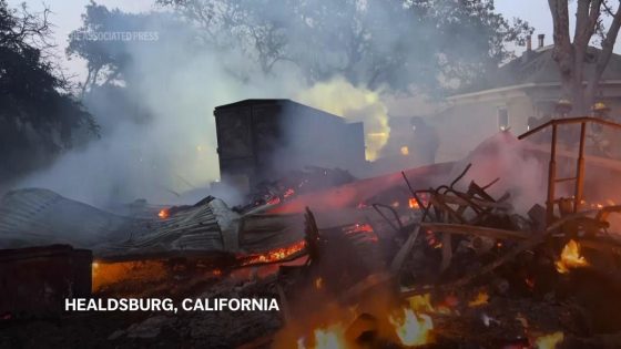 Fire spokesman: Northern California blaze threatening structures – MASHAHER