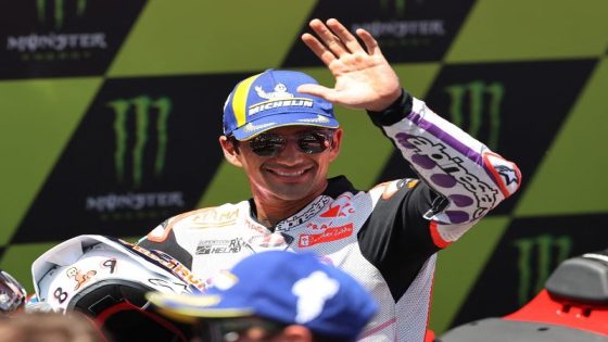 Cycling: Motorcycling-Martin breaks lap record to take pole at Italian GP – MASHAHER